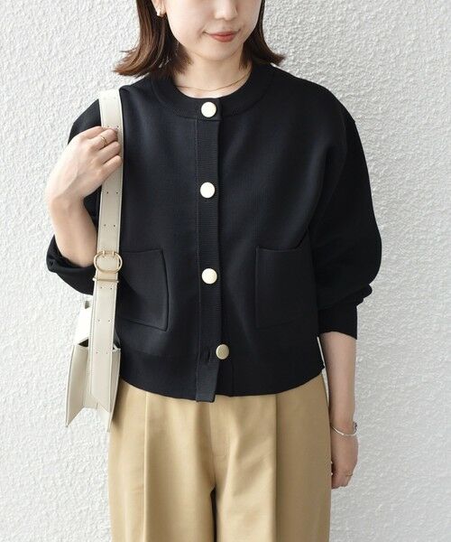 SHIPS / シップス カーディガン・ボレロ | 《一部追加予約》SHIPS Colors:〈手洗い可能〉メタルボタン クルーネック カーディガン◆ | 詳細8