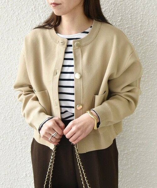 SHIPS / シップス カーディガン・ボレロ | 《一部追加予約》SHIPS Colors:〈手洗い可能〉メタルボタン クルーネック カーディガン◆ | 詳細17