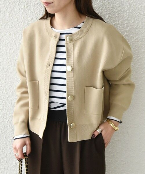 SHIPS / シップス カーディガン・ボレロ | 《新色・追加予約》SHIPS Colors:〈手洗い可能〉メタルボタン クルーネック カーディガン◆ | 詳細24
