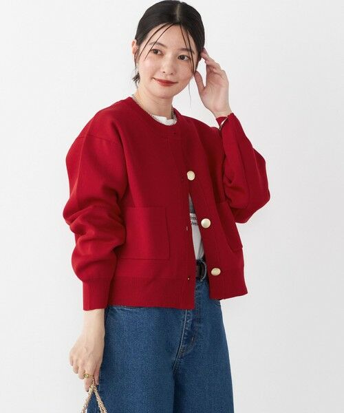 SHIPS / シップス カーディガン・ボレロ | 《一部追加予約》SHIPS Colors:〈手洗い可能〉メタルボタン クルーネック カーディガン◆ | 詳細28
