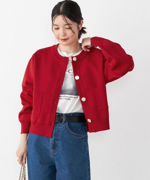 SHIPS / シップス カーディガン・ボレロ | 《一部追加予約》SHIPS Colors:〈手洗い可能〉メタルボタン クルーネック カーディガン◆ | 詳細30