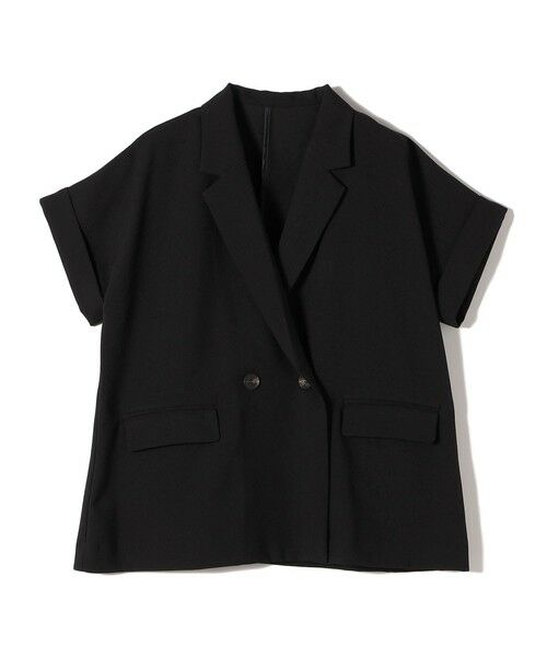 SHIPS / シップス テーラードジャケット | SHIPS Colors:〈手洗い可能〉クリスピー ショートスリーブ ジャケット | 詳細1