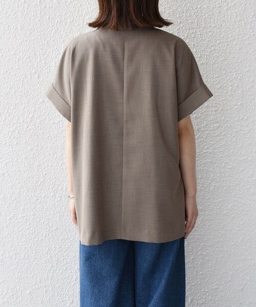 SHIPS / シップス テーラードジャケット | SHIPS Colors:〈手洗い可能〉クリスピー ショートスリーブ ジャケット | 詳細21