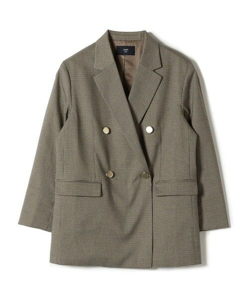 SHIPS / シップス テーラードジャケット | SHIPS Colors:〈手洗い可能〉無地 / チェック ダブル ボタン ブレザー◇ | 詳細1
