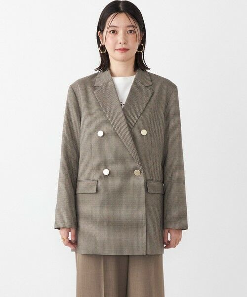 SHIPS / シップス テーラードジャケット | SHIPS Colors:〈手洗い可能〉無地 / チェック ダブル ボタン ブレザー◇ | 詳細3