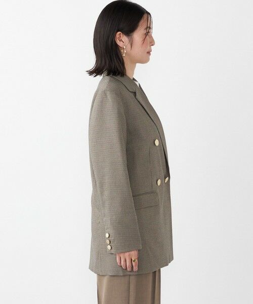 SHIPS / シップス テーラードジャケット | SHIPS Colors:〈手洗い可能〉無地 / チェック ダブル ボタン ブレザー◇ | 詳細6