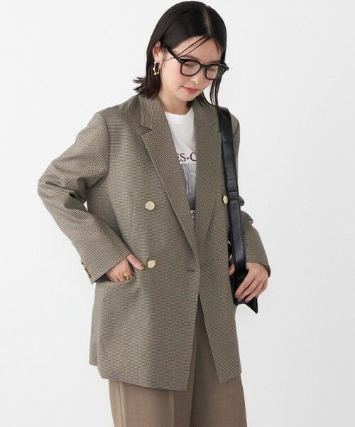 SHIPS / シップス テーラードジャケット | SHIPS Colors:〈手洗い可能〉無地 / チェック ダブル ボタン ブレザー◇ | 詳細11