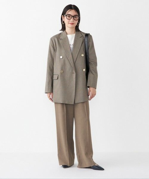 SHIPS / シップス テーラードジャケット | SHIPS Colors:〈手洗い可能〉無地 / チェック ダブル ボタン ブレザー◇ | 詳細14