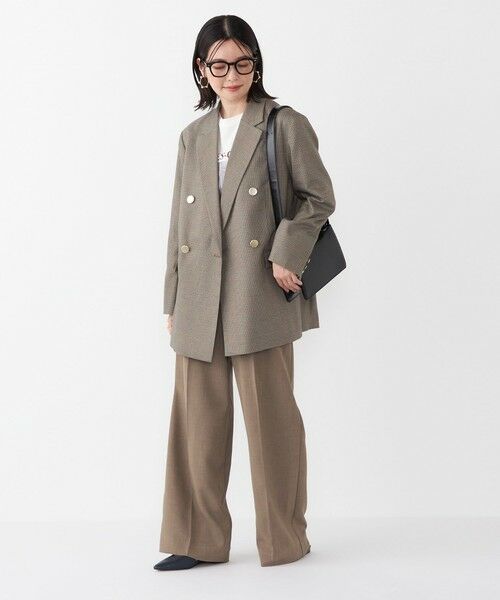 SHIPS / シップス テーラードジャケット | SHIPS Colors:〈手洗い可能〉無地 / チェック ダブル ボタン ブレザー◇ | 詳細15