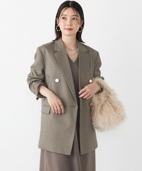 SHIPS / シップス テーラードジャケット | SHIPS Colors:〈手洗い可能〉無地 / チェック ダブル ボタン ブレザー◇ | 詳細17