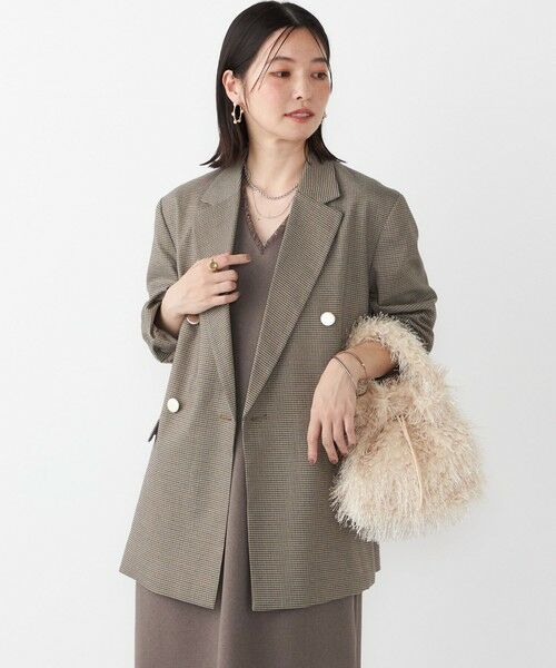 SHIPS / シップス テーラードジャケット | SHIPS Colors:〈手洗い可能〉無地 / チェック ダブル ボタン ブレザー◇ | 詳細18