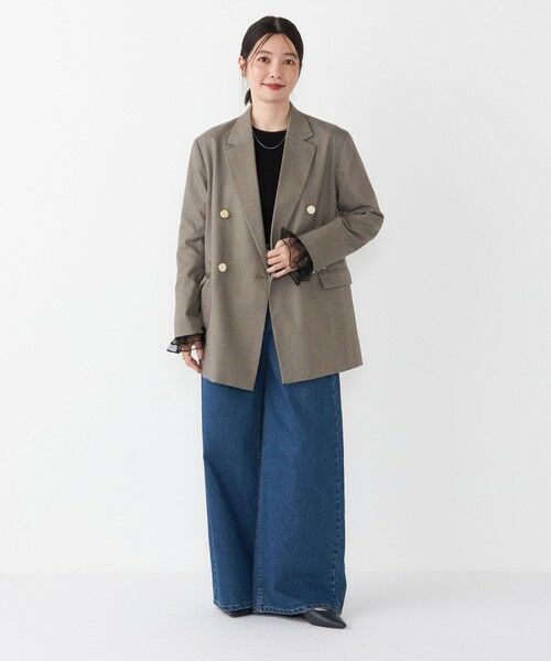 SHIPS / シップス テーラードジャケット | SHIPS Colors:〈手洗い可能〉無地 / チェック ダブル ボタン ブレザー◇ | 詳細25