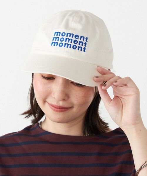 SHIPS for women/シップスウィメン MY BIBLIOTECA: MOMENT キャップ オフホワイト ONE SIZE SHIPS for women/シップスウィメン MY BIBLIOTECA: MOMENT キャップ オフホワイト ONE SIZE