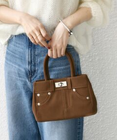 SHIPS / シップス ハンドバッグ | 【WEB限定】2WAY ひねり 金具 ポケット バッグ