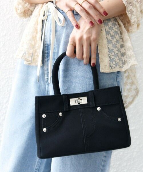 SHIPS / シップス ハンドバッグ | 【WEB限定】2WAY ひねり 金具 ポケット バッグ | 詳細1