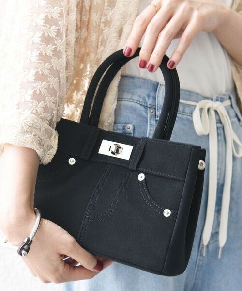 SHIPS / シップス ハンドバッグ | 【WEB限定】2WAY ひねり 金具 ポケット バッグ | 詳細2