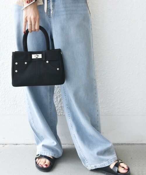 SHIPS / シップス ハンドバッグ | 【WEB限定】2WAY ひねり 金具 ポケット バッグ | 詳細7