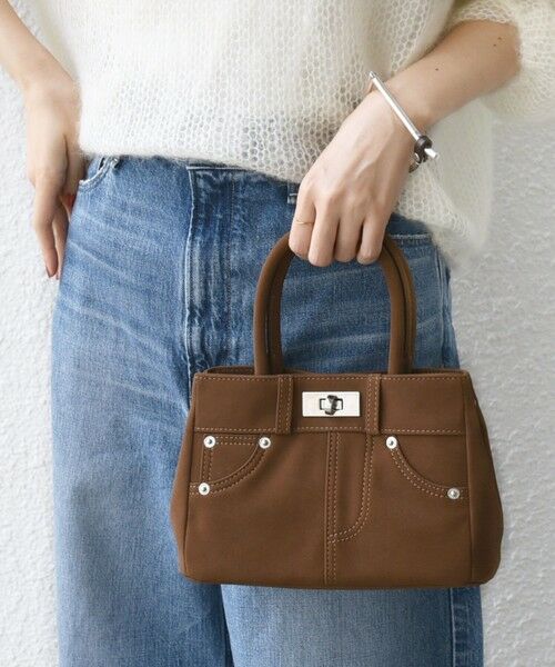 SHIPS / シップス ハンドバッグ | 【WEB限定】2WAY ひねり 金具 ポケット バッグ | 詳細16