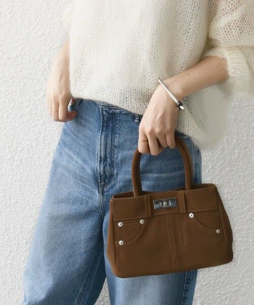 SHIPS / シップス ハンドバッグ | 【WEB限定】2WAY ひねり 金具 ポケット バッグ | 詳細17