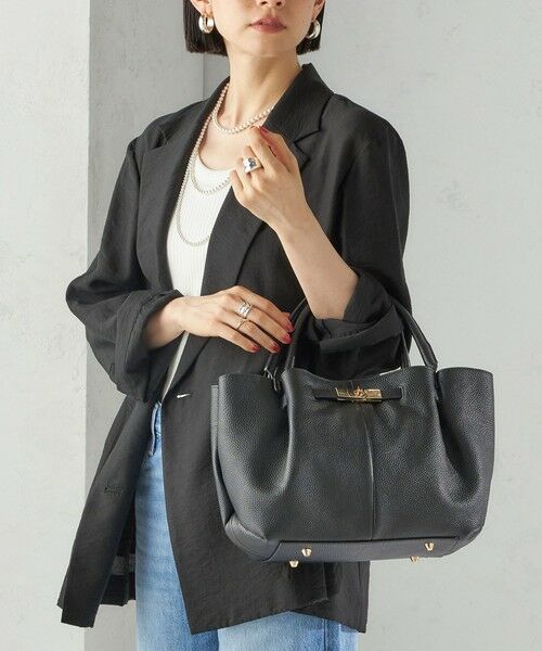 SHIPS / シップス トートバッグ | BEAURE: ヒネリ 金具付き バッグ | 詳細1