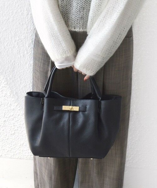 SHIPS / シップス トートバッグ | BEAURE: ヒネリ 金具付き バッグ | 詳細6