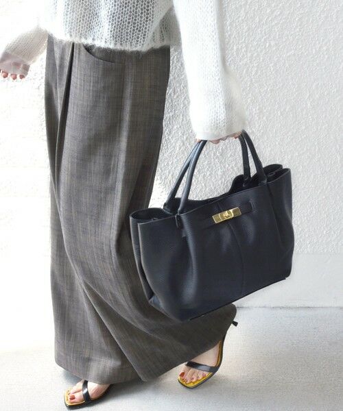 SHIPS / シップス トートバッグ | BEAURE: ヒネリ 金具付き バッグ | 詳細7