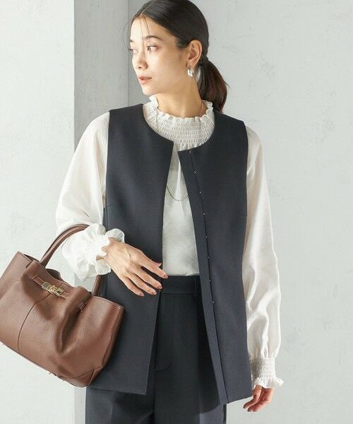 SHIPS / シップス トートバッグ | BEAURE: ヒネリ 金具付き バッグ | 詳細23