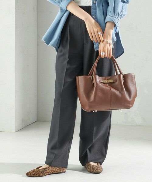 SHIPS / シップス トートバッグ | BEAURE: ヒネリ 金具付き バッグ | 詳細10