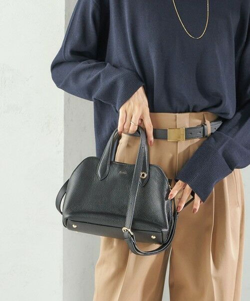 SHIPS / シップス ショルダーバッグ | BEAURE: ミニ パーテーション ボストン | 詳細10