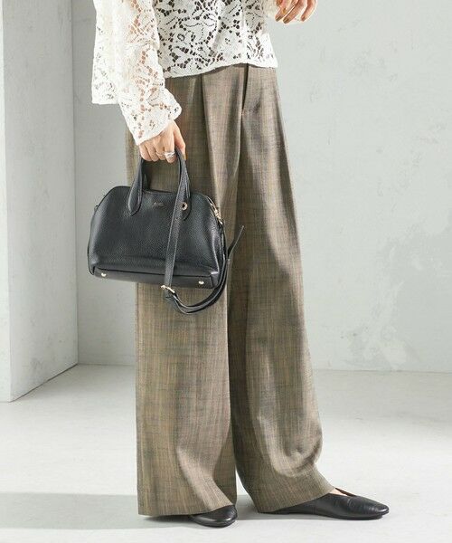 SHIPS / シップス ショルダーバッグ | BEAURE: ミニ パーテーション ボストン | 詳細2