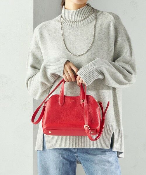 SHIPS / シップス ショルダーバッグ | BEAURE: ミニ パーテーション ボストン | 詳細14