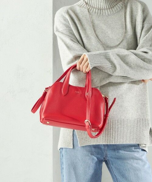 SHIPS / シップス ショルダーバッグ | BEAURE: ミニ パーテーション ボストン | 詳細15