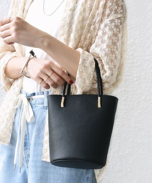 SHIPS / シップス ショルダーバッグ | 【WEB限定】ショルダー 付 バケツ型 トート バッグ | 詳細1