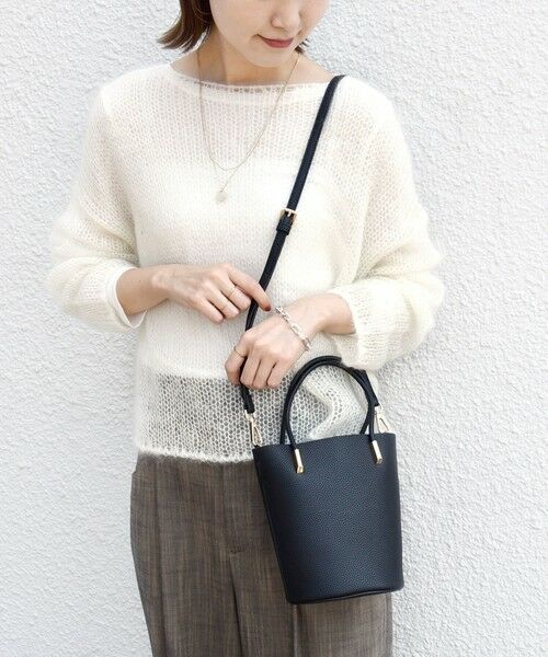 SHIPS / シップス ショルダーバッグ | 【WEB限定】ショルダー 付 バケツ型 トート バッグ | 詳細10