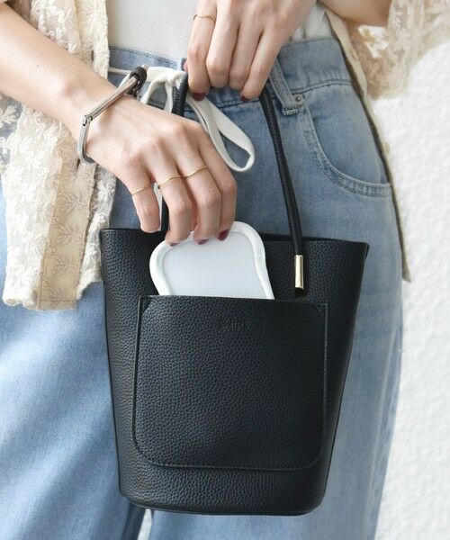 SHIPS / シップス ショルダーバッグ | 【WEB限定】ショルダー 付 バケツ型 トート バッグ | 詳細2