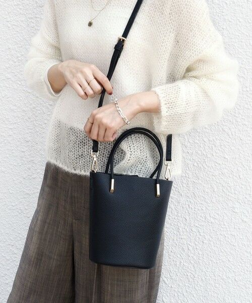 SHIPS / シップス ショルダーバッグ | 【WEB限定】ショルダー 付 バケツ型 トート バッグ | 詳細8