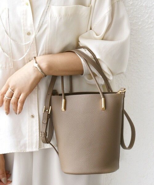 SHIPS / シップス ショルダーバッグ | 【WEB限定】ショルダー 付 バケツ型 トート バッグ | 詳細14