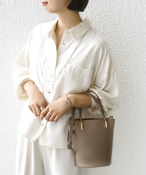 SHIPS / シップス ショルダーバッグ | 【WEB限定】ショルダー 付 バケツ型 トート バッグ | 詳細15