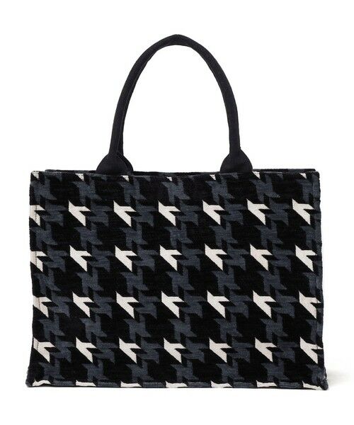 SHIPS / シップス トートバッグ | 【SHIPS別注】BINDU:ハウンドトゥース ジャカード バッグ | 詳細2