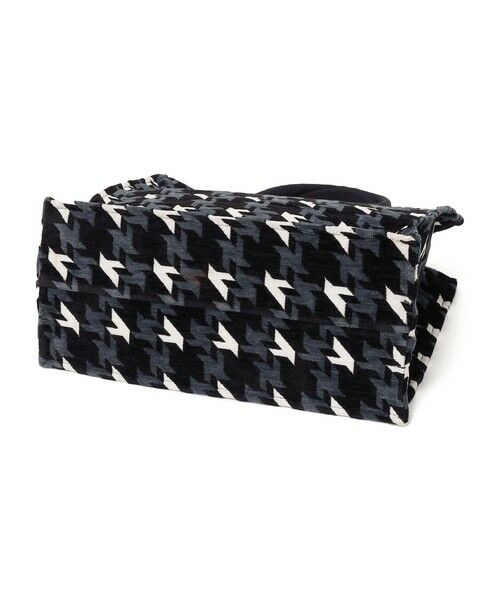 SHIPS / シップス トートバッグ | 【SHIPS別注】BINDU:ハウンドトゥース ジャカード バッグ | 詳細5