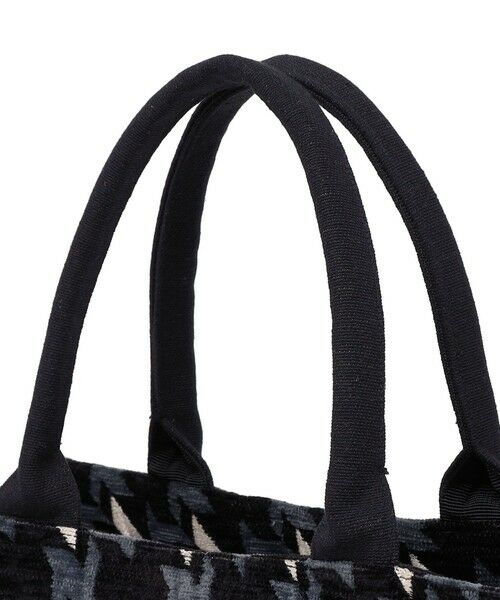 SHIPS / シップス トートバッグ | 【SHIPS別注】BINDU:ハウンドトゥース ジャカード バッグ | 詳細7
