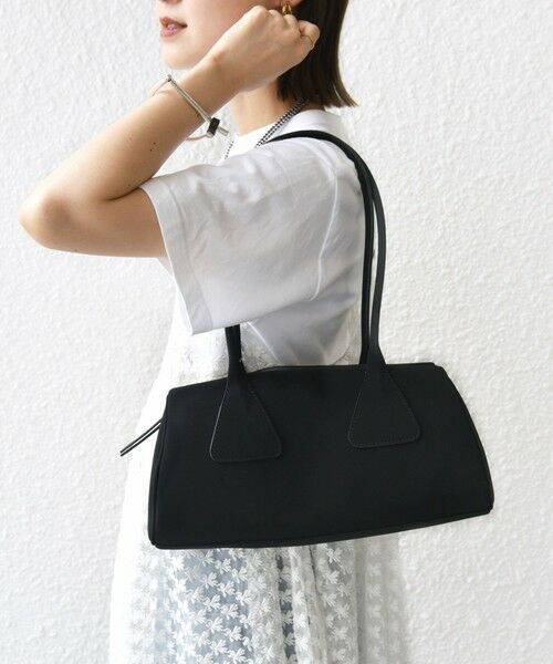 SHIPS / シップス ボストンバッグ | 【WEB限定】ポリエステル スエード 横長 ボストン バッグ | 詳細1