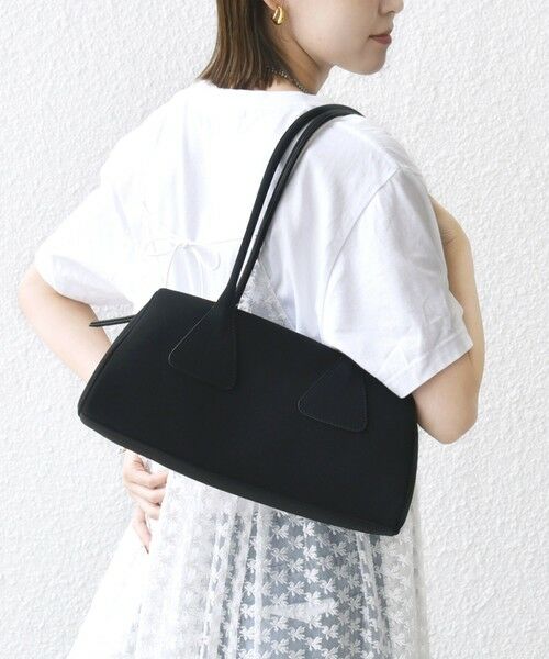 SHIPS / シップス ボストンバッグ | 【WEB限定】ポリエステル スエード 横長 ボストン バッグ | 詳細3