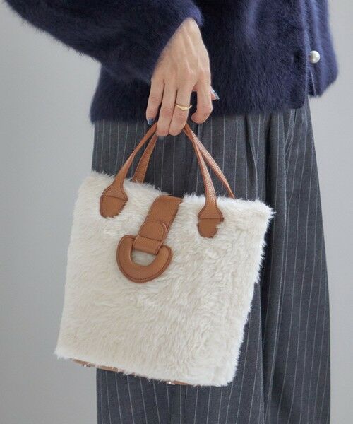 SHIPS / シップス ショルダーバッグ | ボア キューブ トート | 詳細2