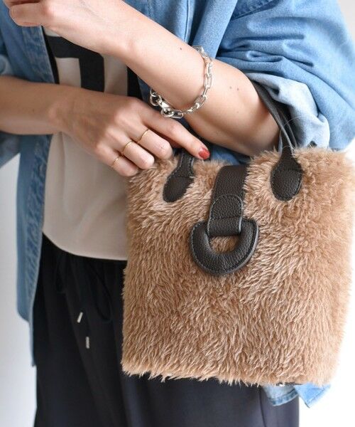 SHIPS / シップス ショルダーバッグ | ボア キューブ トート | 詳細18