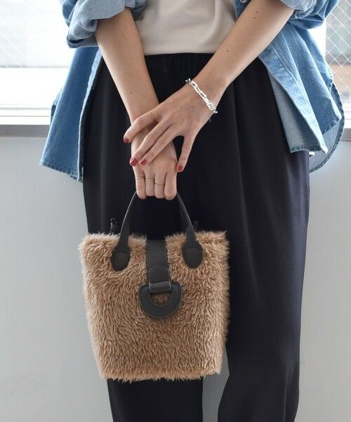 SHIPS / シップス ショルダーバッグ | ボア キューブ トート | 詳細19