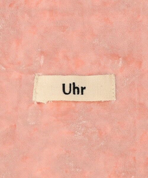 SHIPS / シップス トートバッグ | 【SHIPS別注/PINK RIBBONチャリティー】Uhr: ポリエステル ベロア トート バッグ | 詳細7