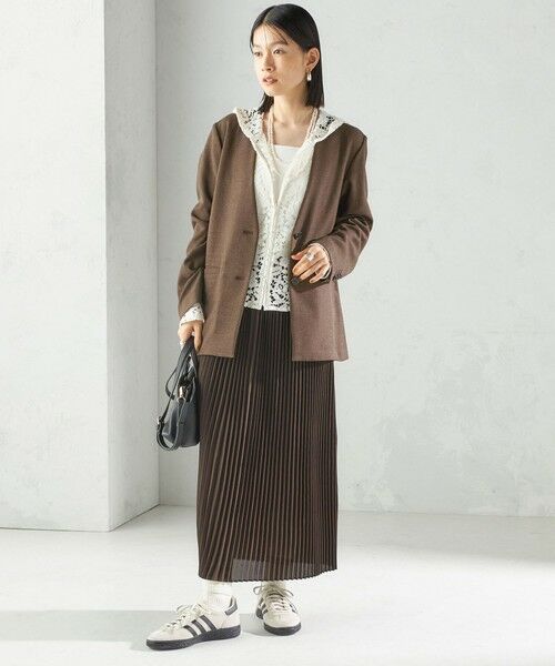 SHIPS / シップス パーカー | 〈手洗い可能〉レース ジップアップ パーカ | 詳細15