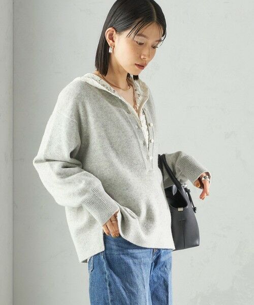 SHIPS / シップス パーカー | 〈手洗い可能〉レース ジップアップ パーカ | 詳細18