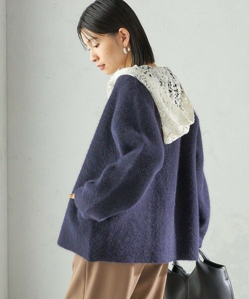 美品✨レザー ジャケット ジップアップパーカー ウォッシャブルフェイクレザーハーフZIPパーカー(132416)
